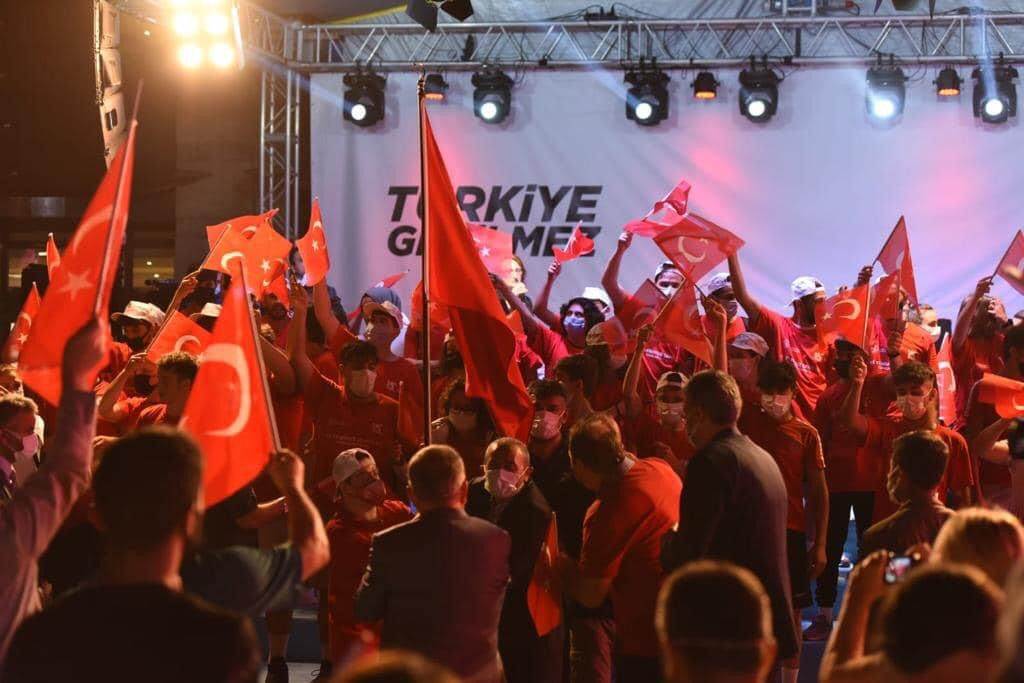 ORDU’DA 15 TEMMUZ COŞKUYLA KUTLANDI